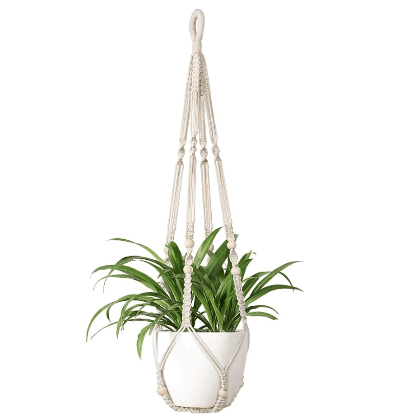 hanging boho planter